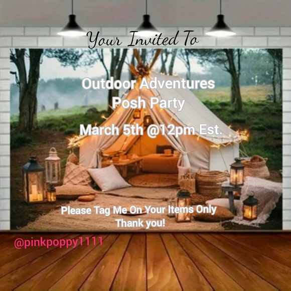 Outdoor Adventures Other - ⛺️🚲Outdoor Adventures Posh Party⛺️🚲